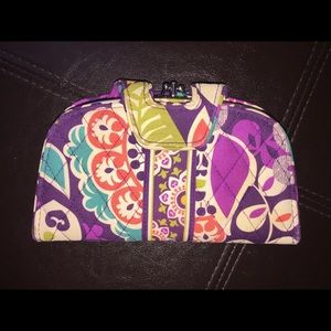 Vera Bradley Purple Paisley Wallet